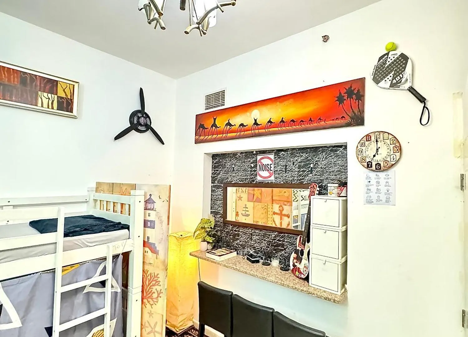 Apartment Bed In Mixed Room Dubai United Arab Emirates